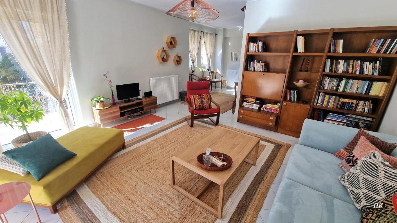 Two Bedroom Flat Near Airport Pallini  Bagian luar foto