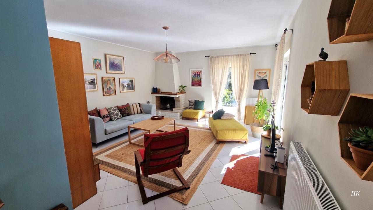Two Bedroom Flat Near Airport Pallini  Bagian luar foto